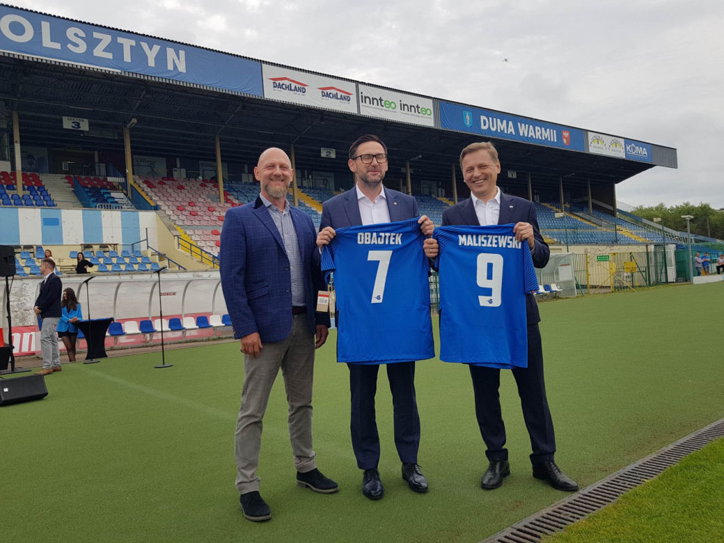 Energa z Grupy Orlen sponsorem Stomilu Olsztyn. Daniel Obajtek: „Będziecie mieli zespół w Ekstraklasie”