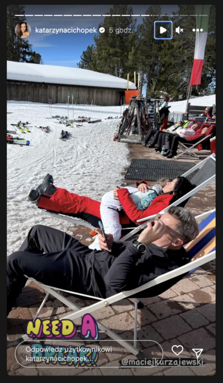 Cichopek znowu na wakacjach