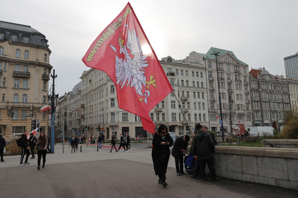 Marsz Niepodległości w Warszawie 