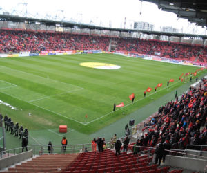 Kibole ŁKS i GKS Tychy zdemolowali sektor na stadionie Widzewa