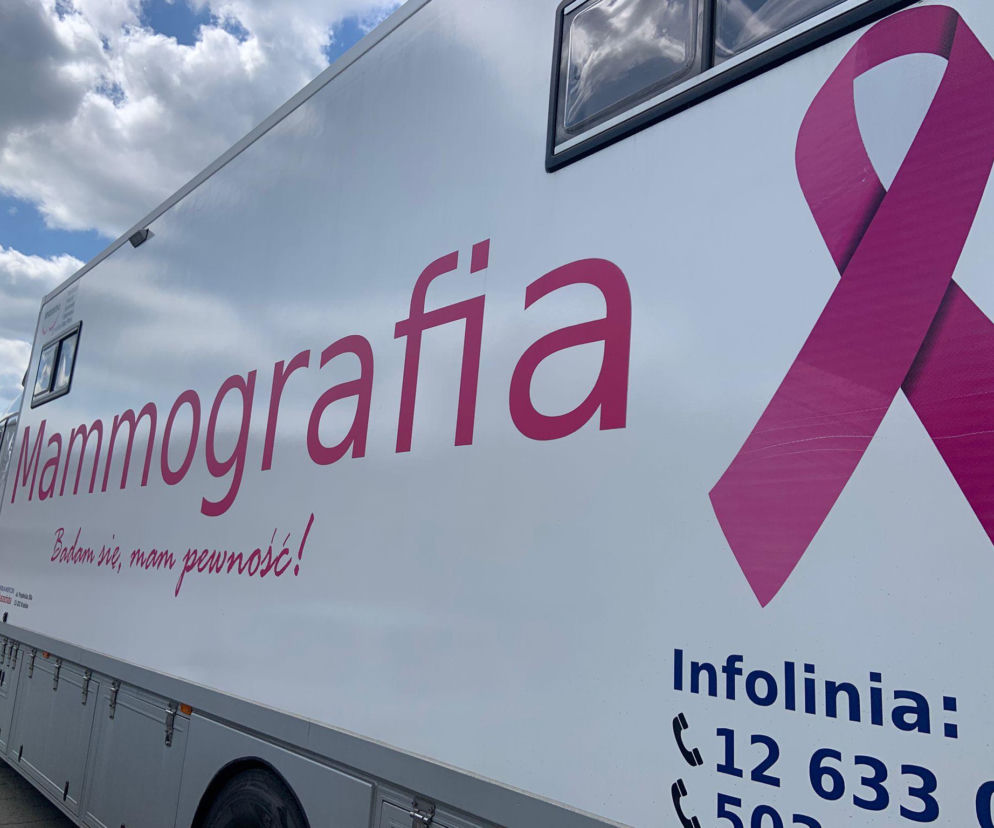   Z tej okazji warto skorzystać. Mammobus przyjedzie do Nowego Sącza