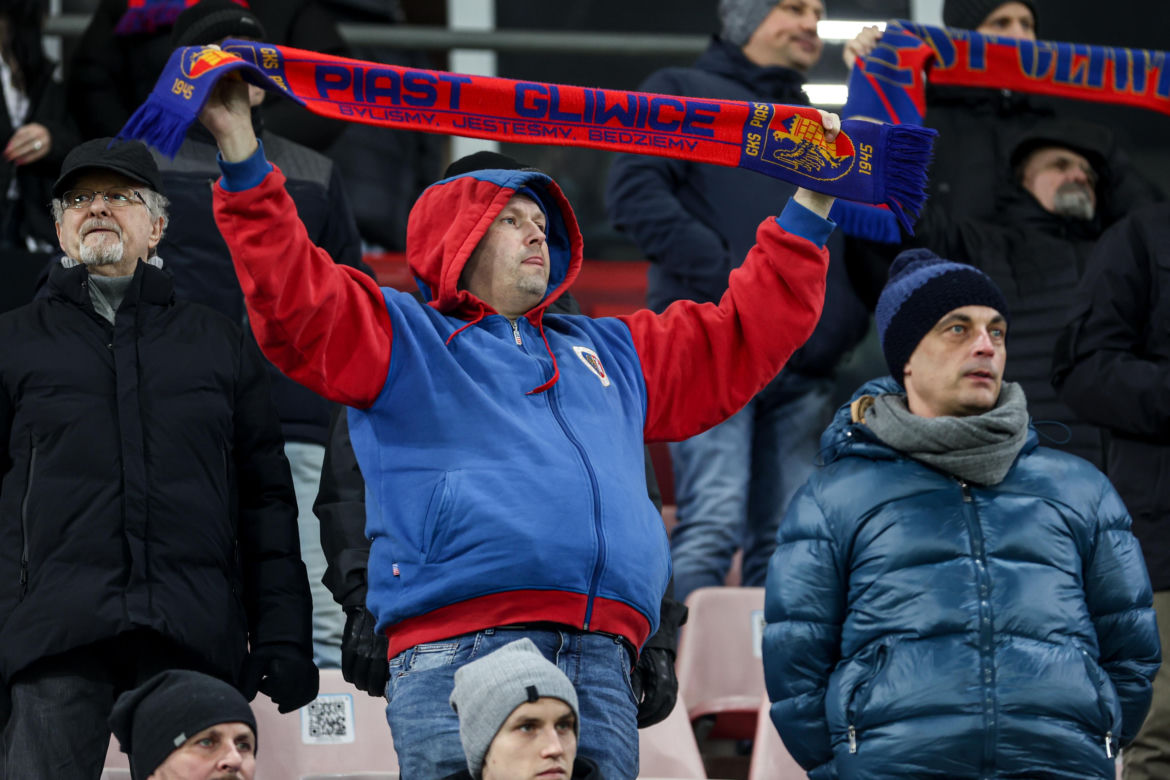22. kolejka PKO Ekstraklasy - Piast Gliwice podjął Stal Mielec