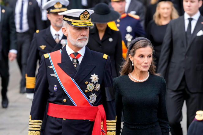 Karol Nawrocki na pogrzebie króla