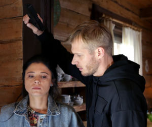 M jak miłość odcinek 1460. Iza (Adriana Kalska), Artur (Tomasz Ciachorowski)