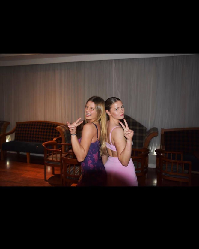 Natalia Fasciszewska i Julia Szeremeta