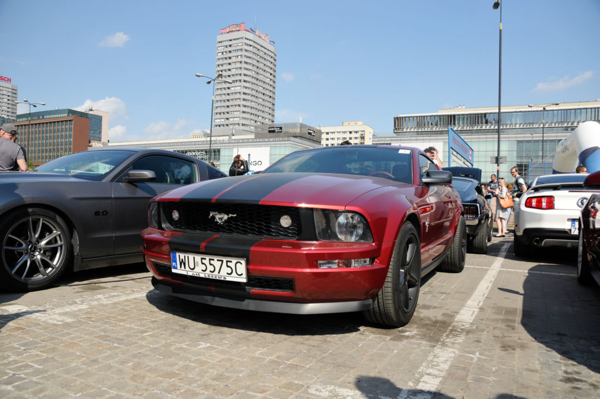 10. zlot miłośników Forda Mustang