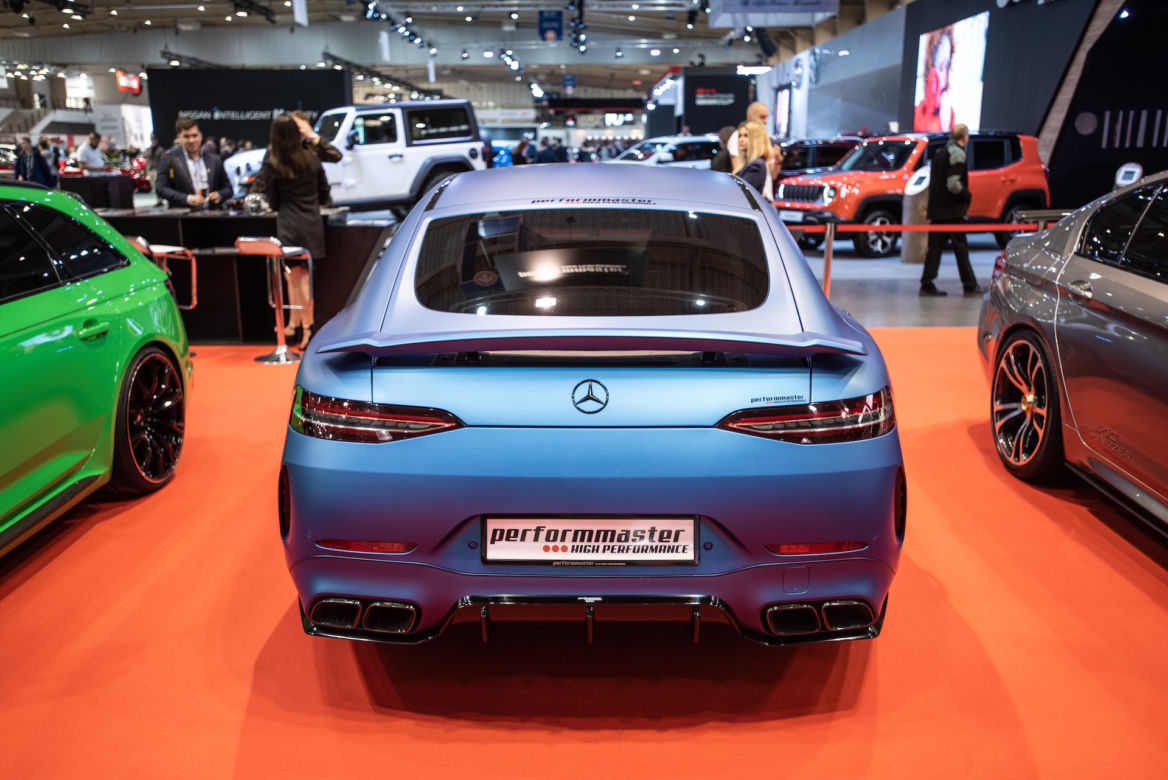 Auta po tuningu na targach Poznań Motor Show 2019