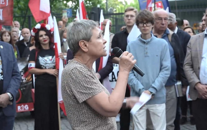 Manifestacja ROG w Warszawie. Żądali reparacji