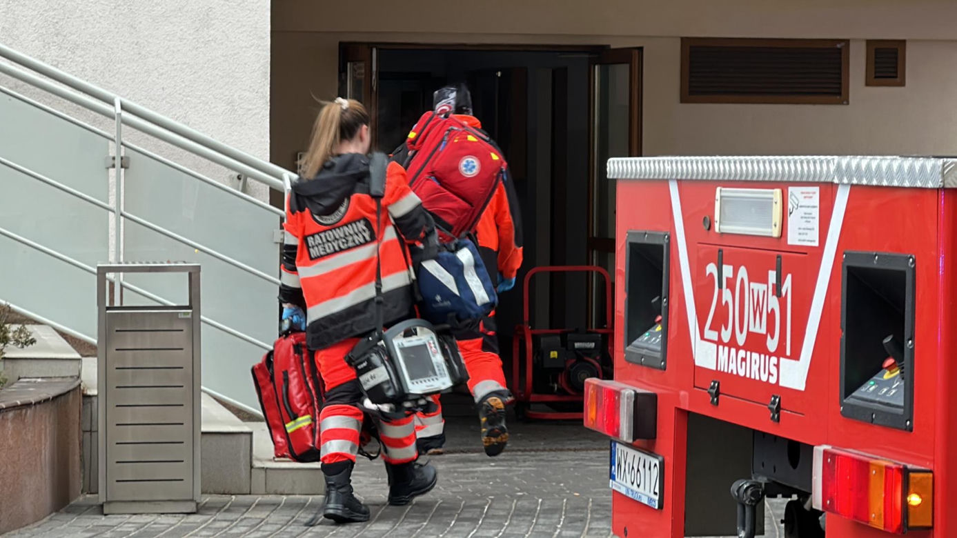  Horror w Wigilię, spłonęło mieszkanie na Bielanach. W środku zwłoki kobiety