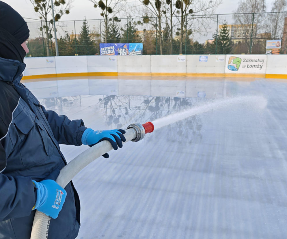 Lodowisko Biały Orlik w Łomży zostanie otwarte w sobotę 22 listopada