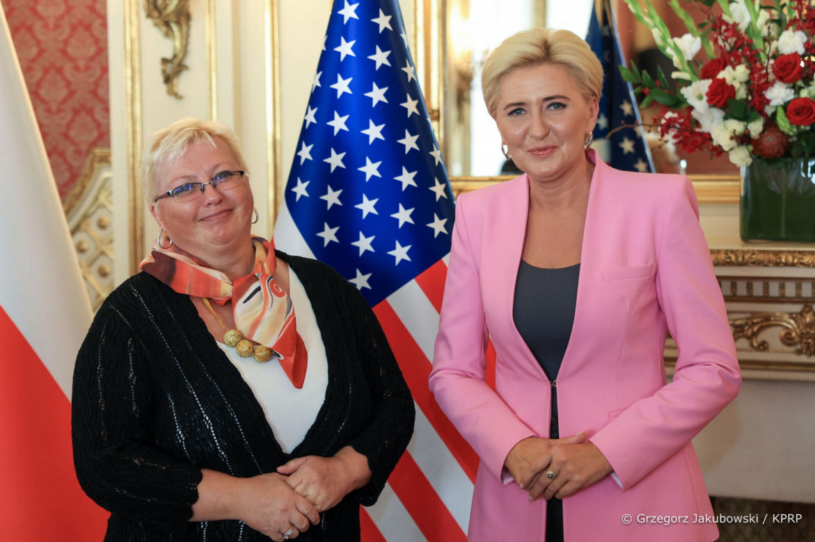Nowojorskie kreacje Agaty Dudy