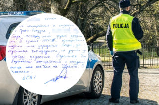 Andriej stracił dorobek życia. Z pomocą przyszła policja. Jego podziękowania wzruszają do łez