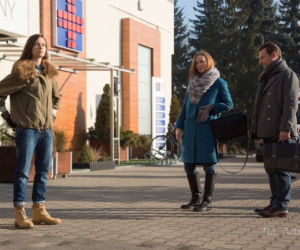 Na dobre i na złe odcinek 595. Wiktoria Consalida (Katarzyna Dąbrowska), Tomasz Rzepecki (Ireneusz Czop), Blanka (Pola Gonciarz)