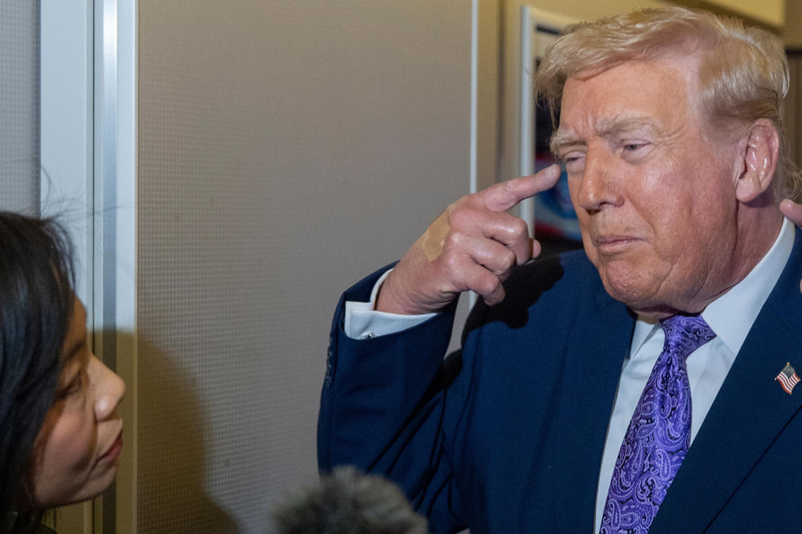Zapytała Trumpa o badania lekarskie. Stracił nad sobą panowanie!