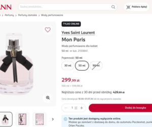 Rossmann przecenił kultowe perfumy YSL. To zapach idealny na lato, którego nie kupisz stacjonarnie