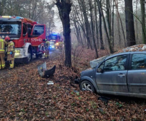 Kolizja koło Miejskiej Górki