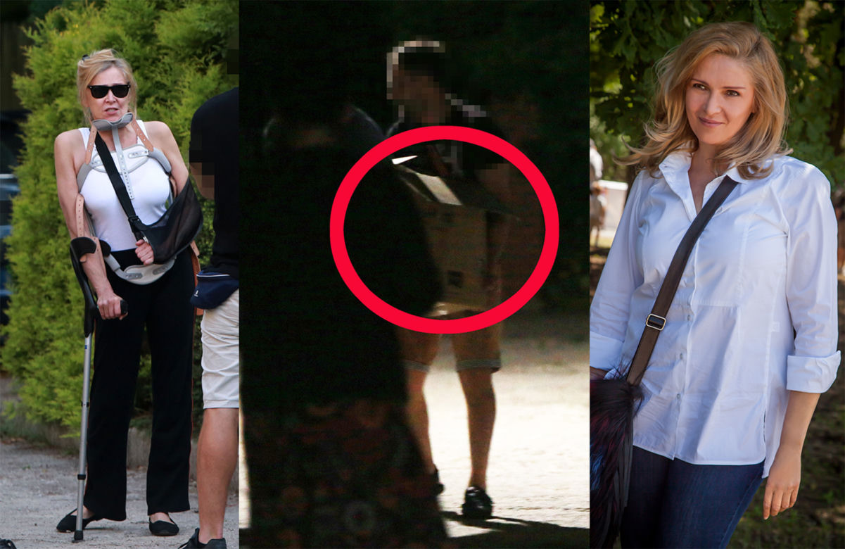 Sylwia Wysocka z policją odbijała dom