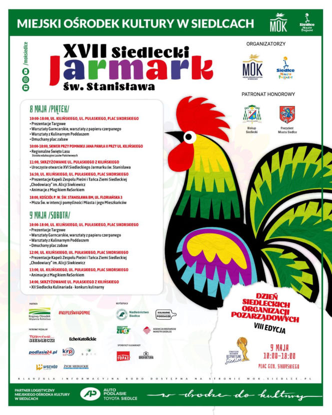 Jarmark Św. Stanisława w Siedlcach 2026