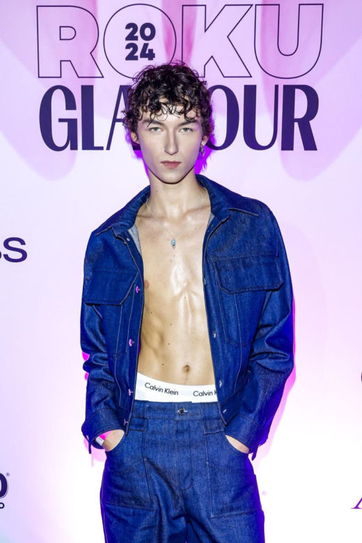 Marcin Maciejczak na gali Glamour