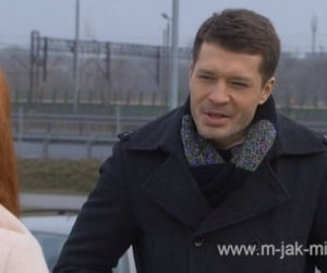 M jak miłość odc. 1138. Tomek (Andrzej Młynarczyk), Agnieszka (Magdalena Walach)