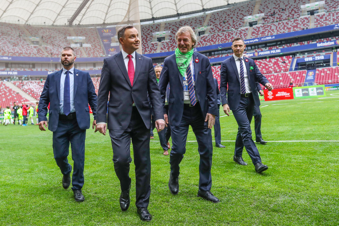 Andrzej Duda pogratulował Robertowi Lewandowskiemu