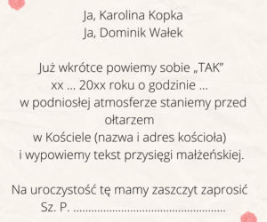 Zaproszenia na ślub: co napisać na ślubnym zaproszeniu? Modne, gotowe teksty dla młodej pary! 
