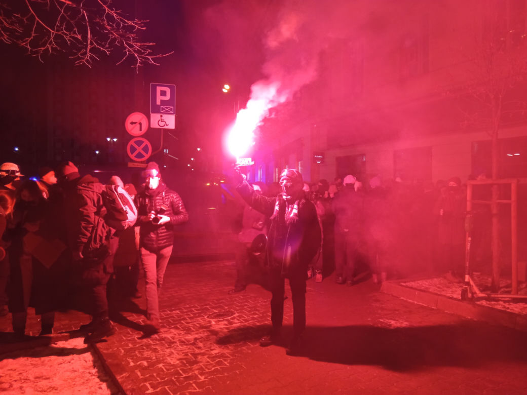 Strajk kobiet w Warszawie (29.01.2021)