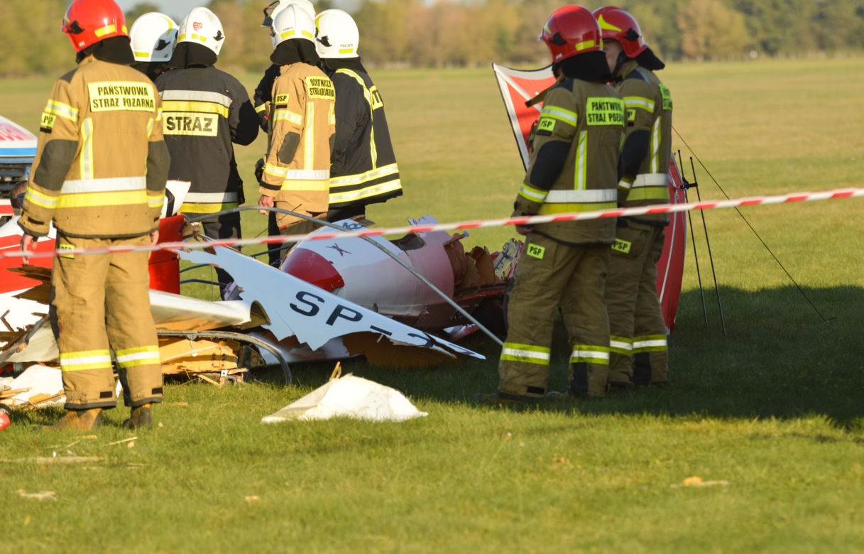 Tragedia na lotnisku pod Włocławkiem. Nie żyje 43-letni pilot szybowca
