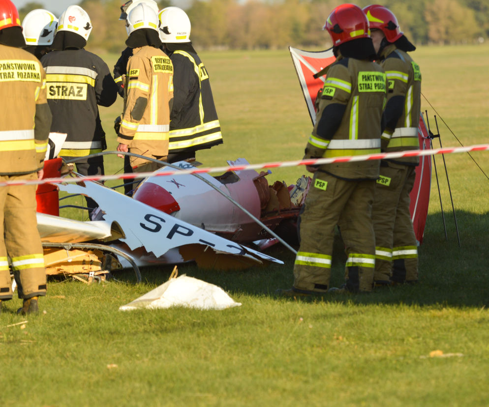 Tragedia na lotnisku pod Włocławkiem. Nie żyje 43-letni pilot szybowca