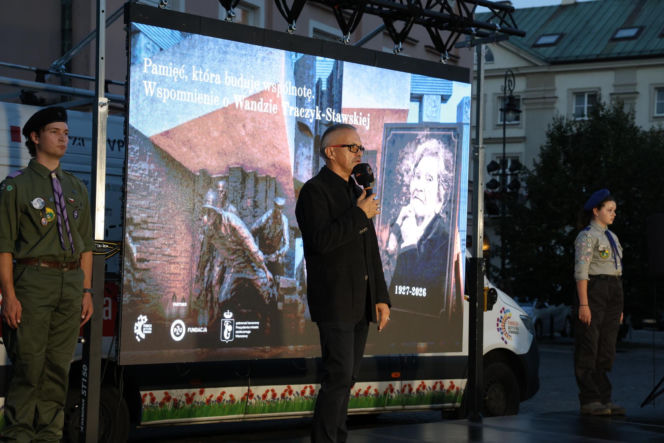 Warszawiacy oddali hołd Wandzie Traczyk-Stawskiej