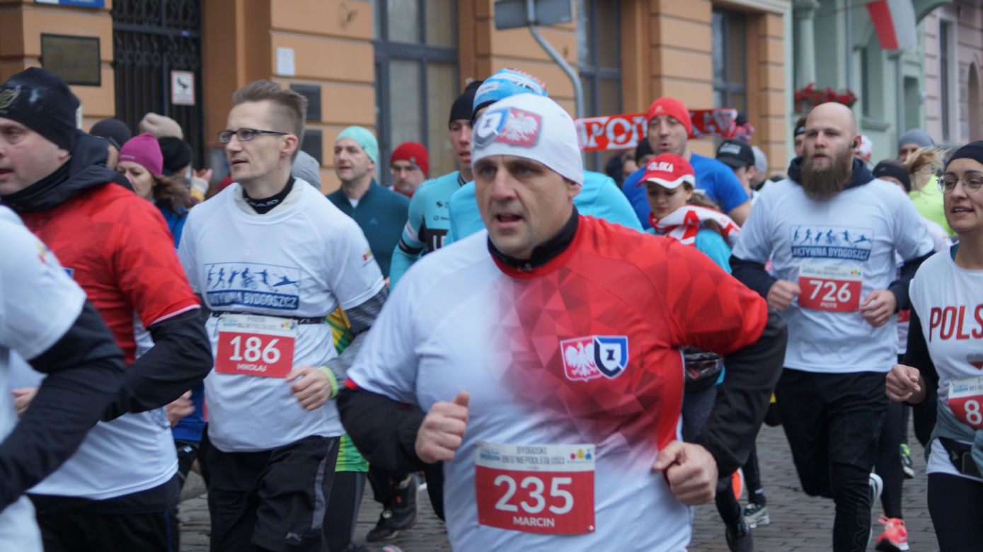Bydgoski Bieg Niepodległości 2021. Wielkie ściganie w centrum miasta 