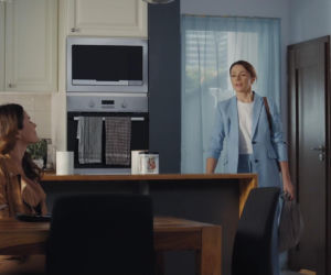 M jak miłość, odc. 1909. Martyna (Magdalena Turczeniewicz), Kasia (Paulina Lasota)