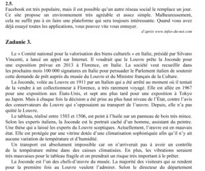 Matura francuski podstawowy 12