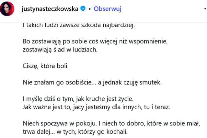 Wzruszające sceny po śmierci Litewki. Steczkowska zdobyła się na poruszający gest