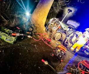 Na zakręcie pojechali prosto, ze sobą wieźli dwa duże psy. Czy któryś z nich ugryzł kierowcę?