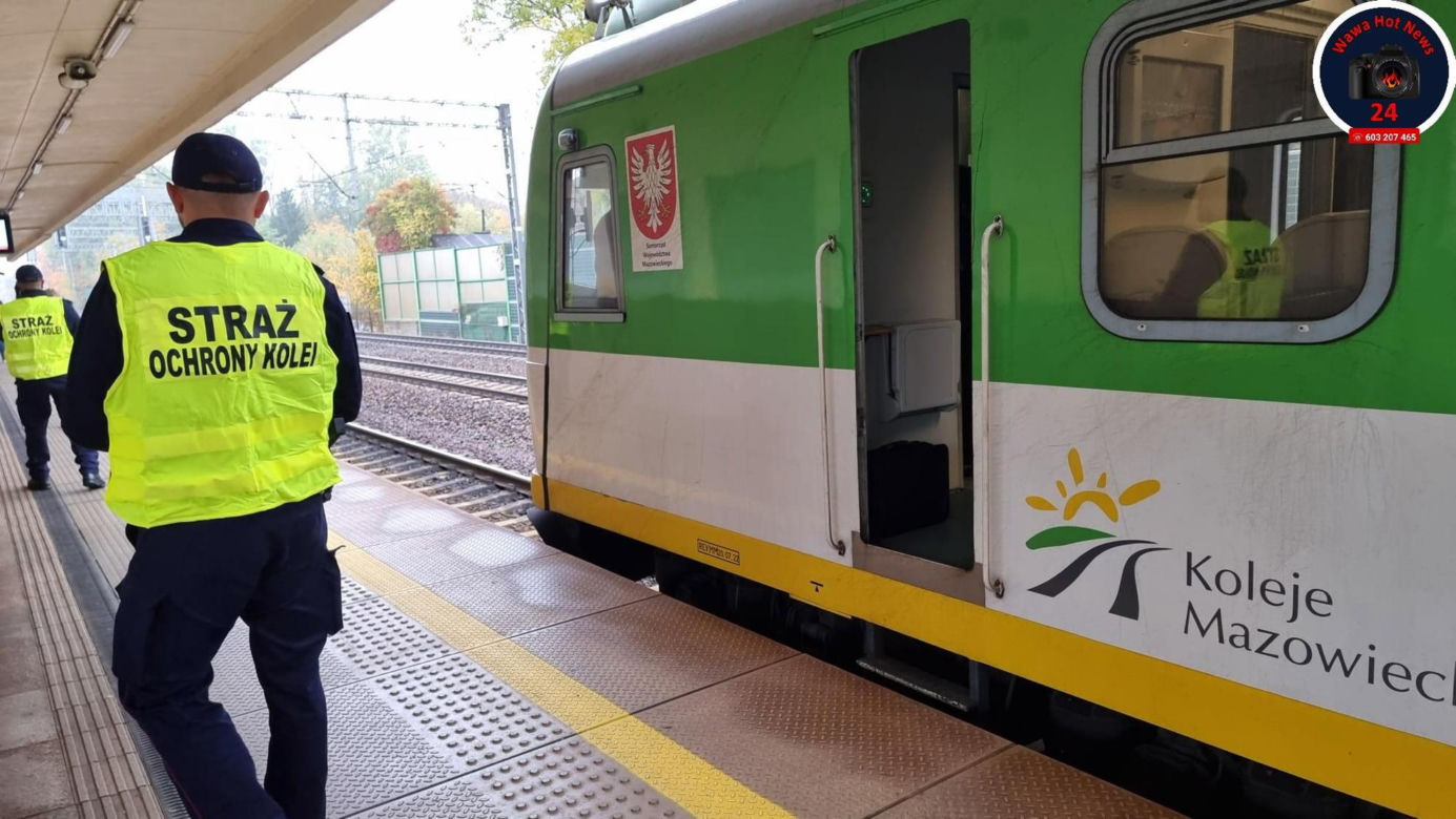 Kobieta wpadła pod koła pociągu na stacji. Pasażerce nic się nie stało! 