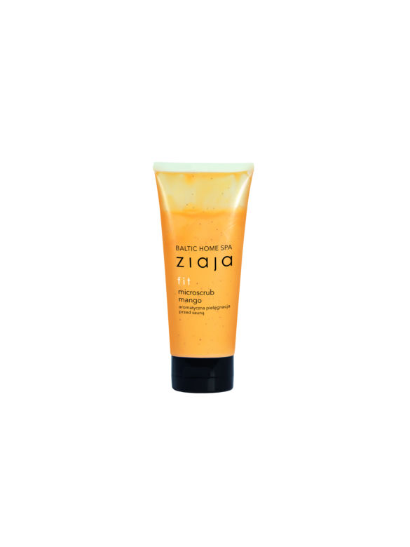 Microscrub przed sauną