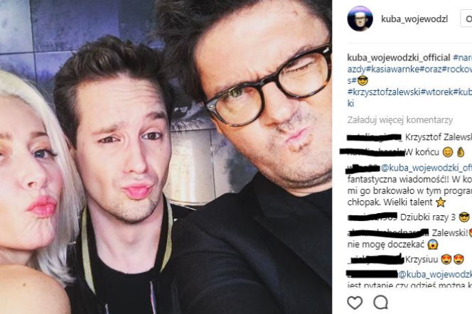 Kuba Wojewódzki, Kasia Wranke i Krzysztof Zalewski