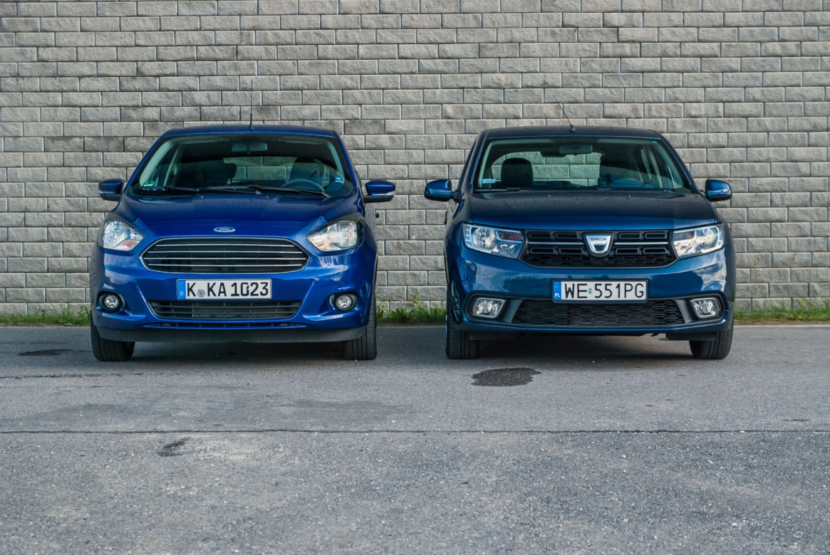 Dacia Sandero Laureate vs. Ford Ka+ Trend Plus