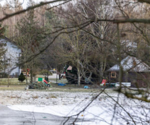 Wiktorek wpadł z mamą do stawu