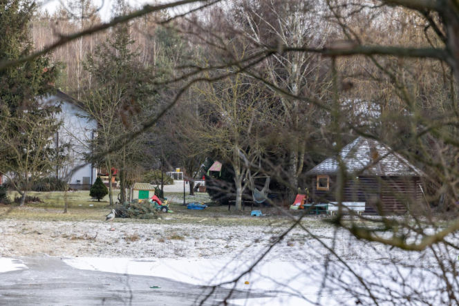Wiktorek wpadł z mamą do stawu