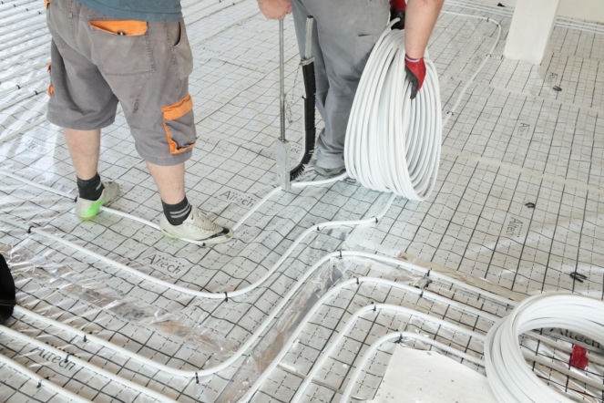 Ogrzewanie podłogowe wodne