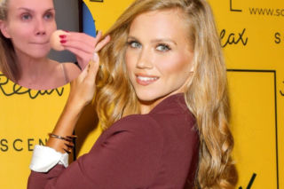 Tak wygląda Kaczorowska bez makijażu. Poznajecie jeszcze Agnieszkę?