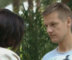 M jak miłość odc. 1022. Piotrek (Marcin Mroczek), Kinga (Katarzyna Cichopek)