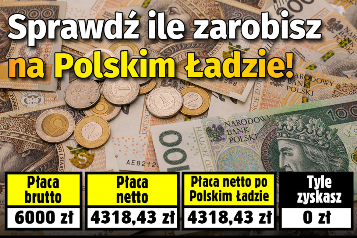 Sprawdź ile zarobisz na Polskim Ładzie!