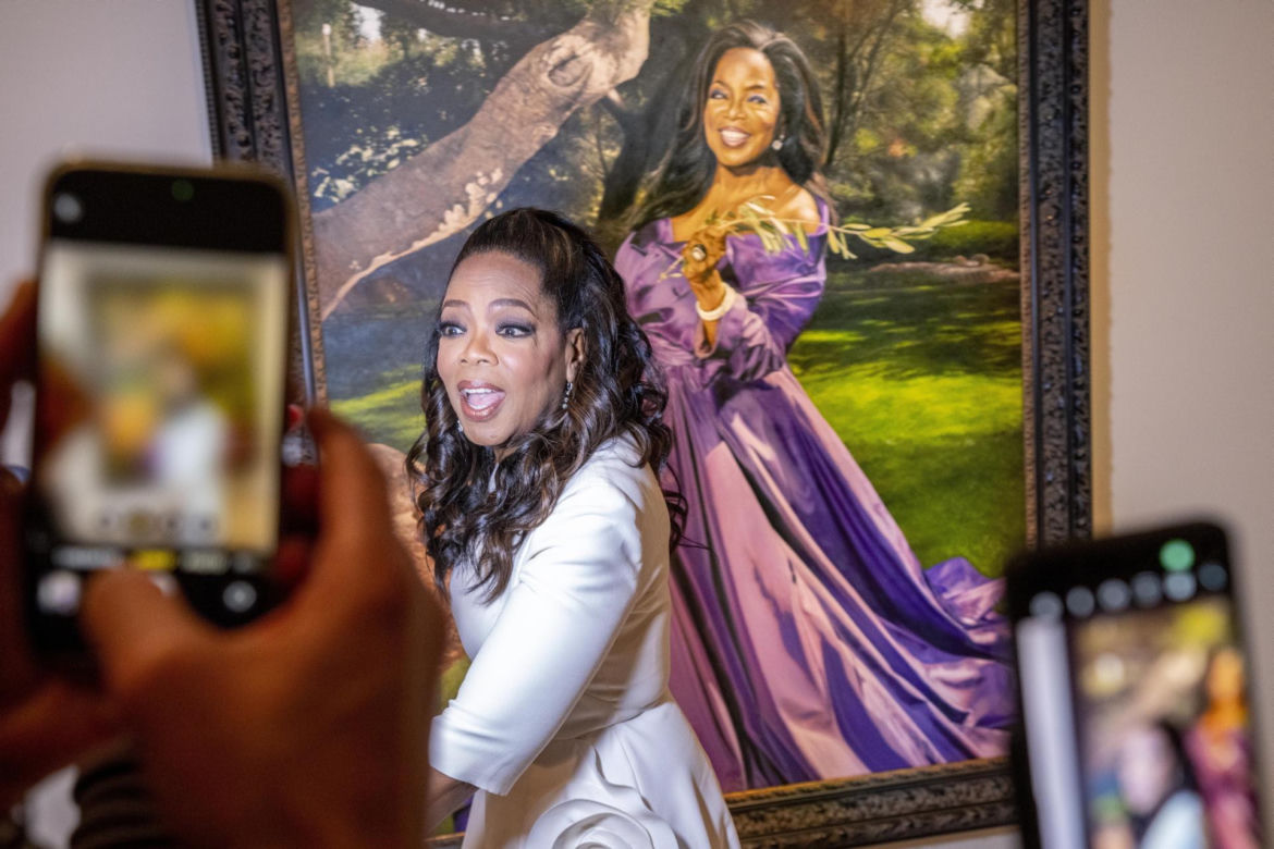 Szok! To jest Oprah Winfrey. Trudno ją teraz rozpoznac
