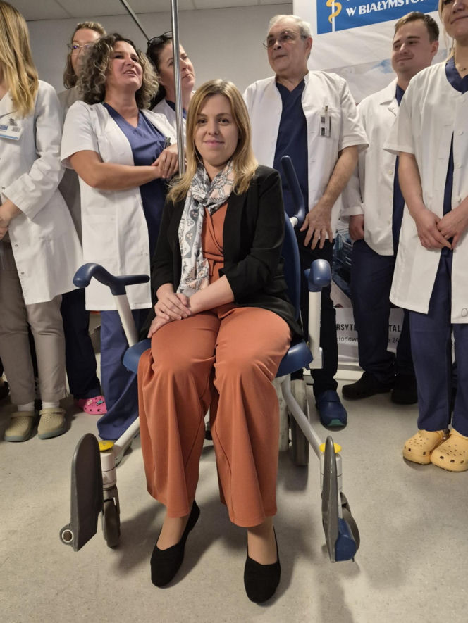 "Pazurami wyrywaliśmy ją śmierci". Lekarze z Białegostoku cudem uratowali 36-letnią Justynę
