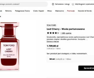 Oryginał kosztuje 2000 zł. Rossmann sprzedaje zamiennik kultowego zapachu Toma Forda za 28 zł!
