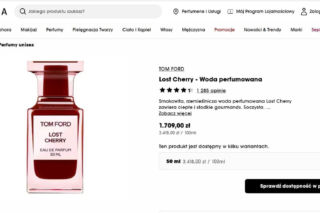 Oryginał kosztuje 2000 zł. Rossmann sprzedaje zamiennik kultowego zapachu Toma Forda za 28 zł!