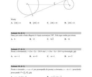 ARKUSZE CKE - Matura matematyka - poziom podstawowy 2019 - co było na maturze z matematyki?